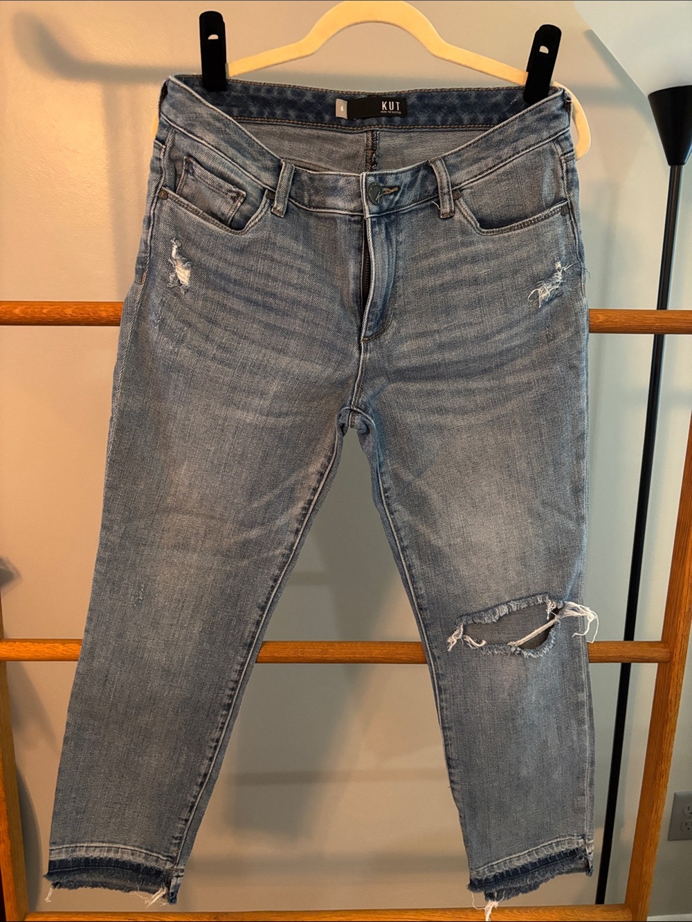 Kut from the Kloth straight leg jeans
